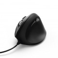 Hama Wired Mouse - Souris Verticale Ergonomique , Filaire, 6 Boutons, Noire - 00182698